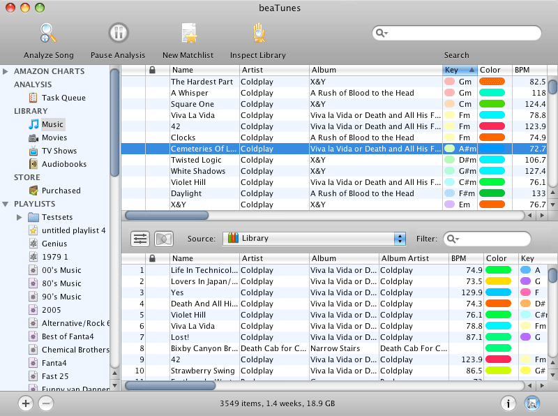 BeaTunes for Mac OS X 5.2.34 full
